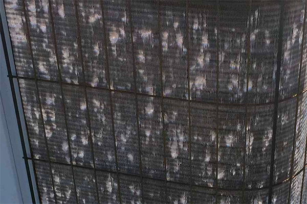 ac with hail damage