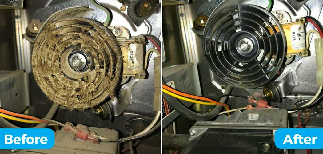 A 22-point Furnace Tune-up Checklist for Homeowners 2 A 22-point Furnace Tune-up Checklist for Homeowners Image of furnace cleaning before and after