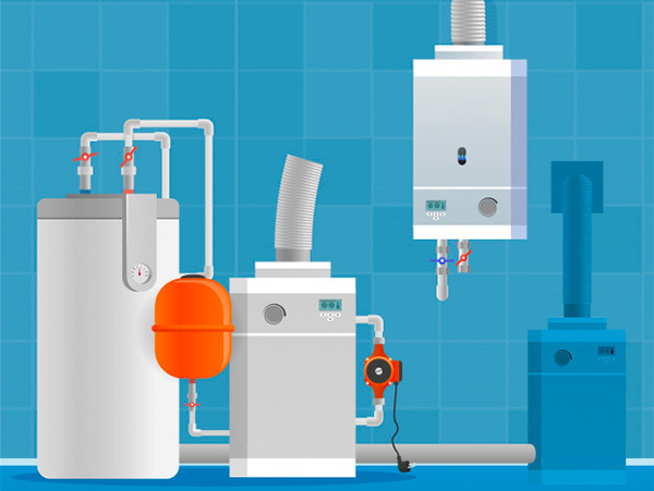 Water Heater Illustration