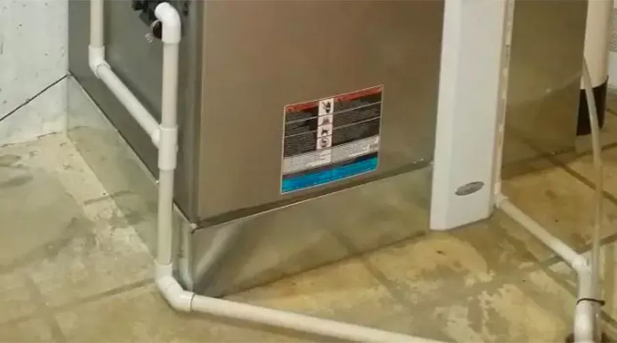 furnace condesation drain