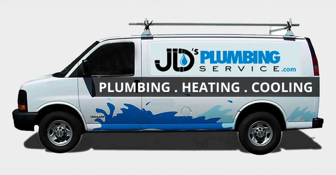 JD’s Plumbing, Heating and Air Conditioning service truck