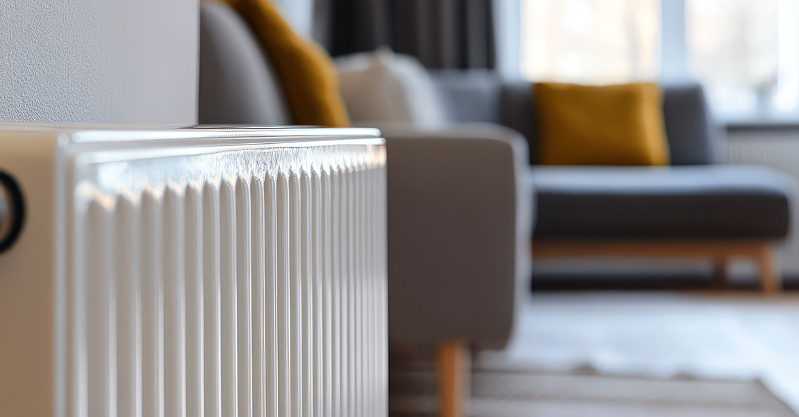 radiator heating cozy home in Denver Colorado